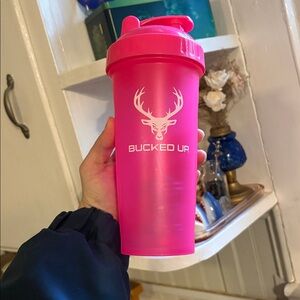 Pink Protein Shaker Bottle
